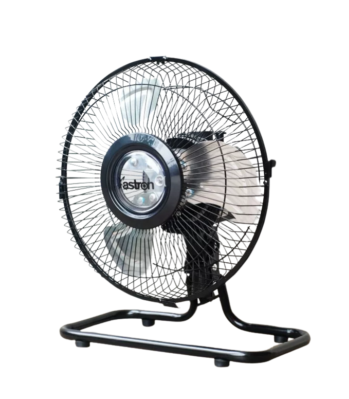Astron MIRAGE 10” Industrial Floor Fan – 45W | Metal Blade | Black - Image 3