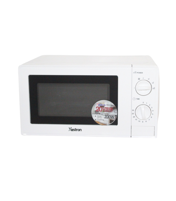 Astron MW-2022 Microwave Oven – 20L | 700W | White