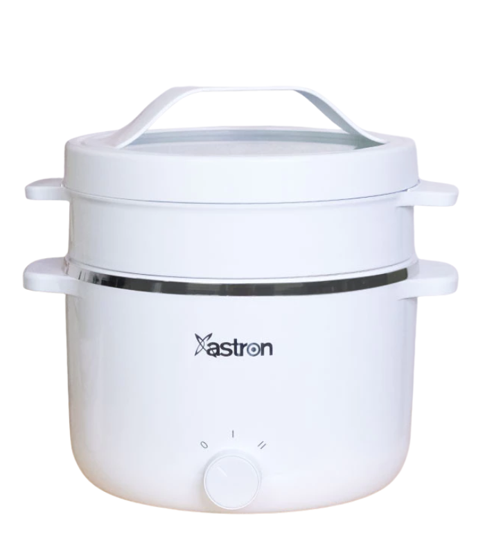 Astron InstaPot 200 Multi-Purpose Electric Cooker with Steamer