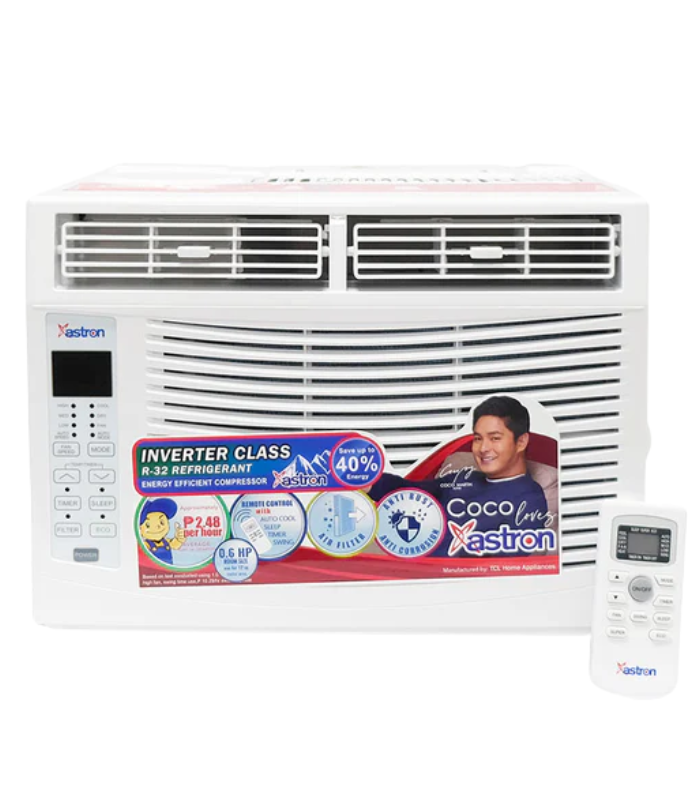 Astron TC-LRE60 0.6HP Window-Type Aircon with Remote