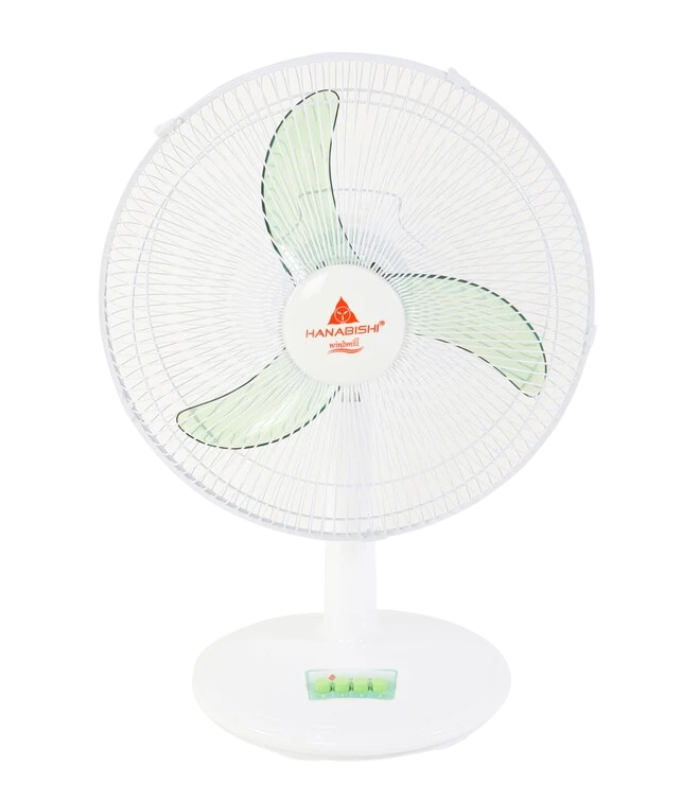HANABISHI DESK FAN 16 ICHES BANANA BLADE